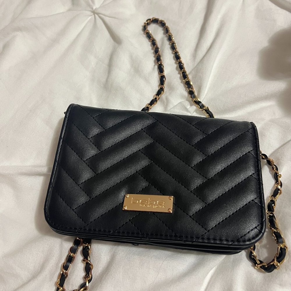 Bebe Mini Purse with Chain